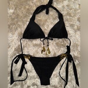 Bahimi Gold Detail Bikini